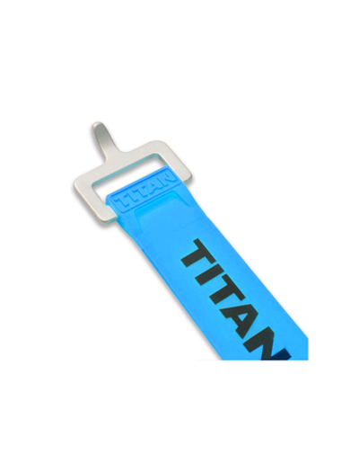 Ремень крепёжный TitanStraps Super Straps голубой L = 36 см (Dmax = 9,5 см, Dmin = 3,2 см)