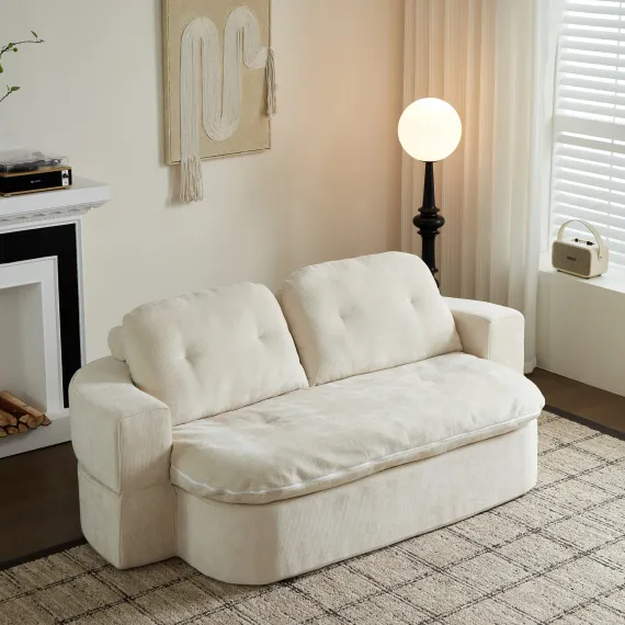 Диван CLAUDE, жемчужный