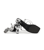 Босоножки на каблуке IKON Long Lace Karl Lagerfeld - серебряный(KL39025)