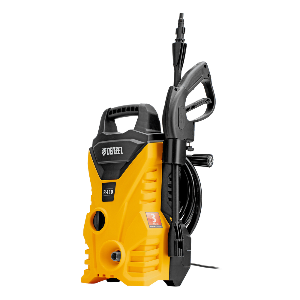 Моечная машина высокого давления R-110, 1500 Вт, 110 бар, 5,7 л/мин, переносная// Denzel