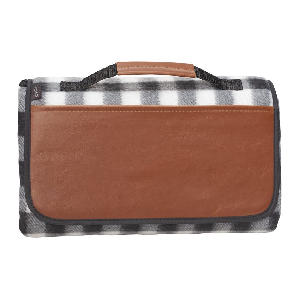 Флисовый плед Field & Co.® Buffalo Plaid Белый