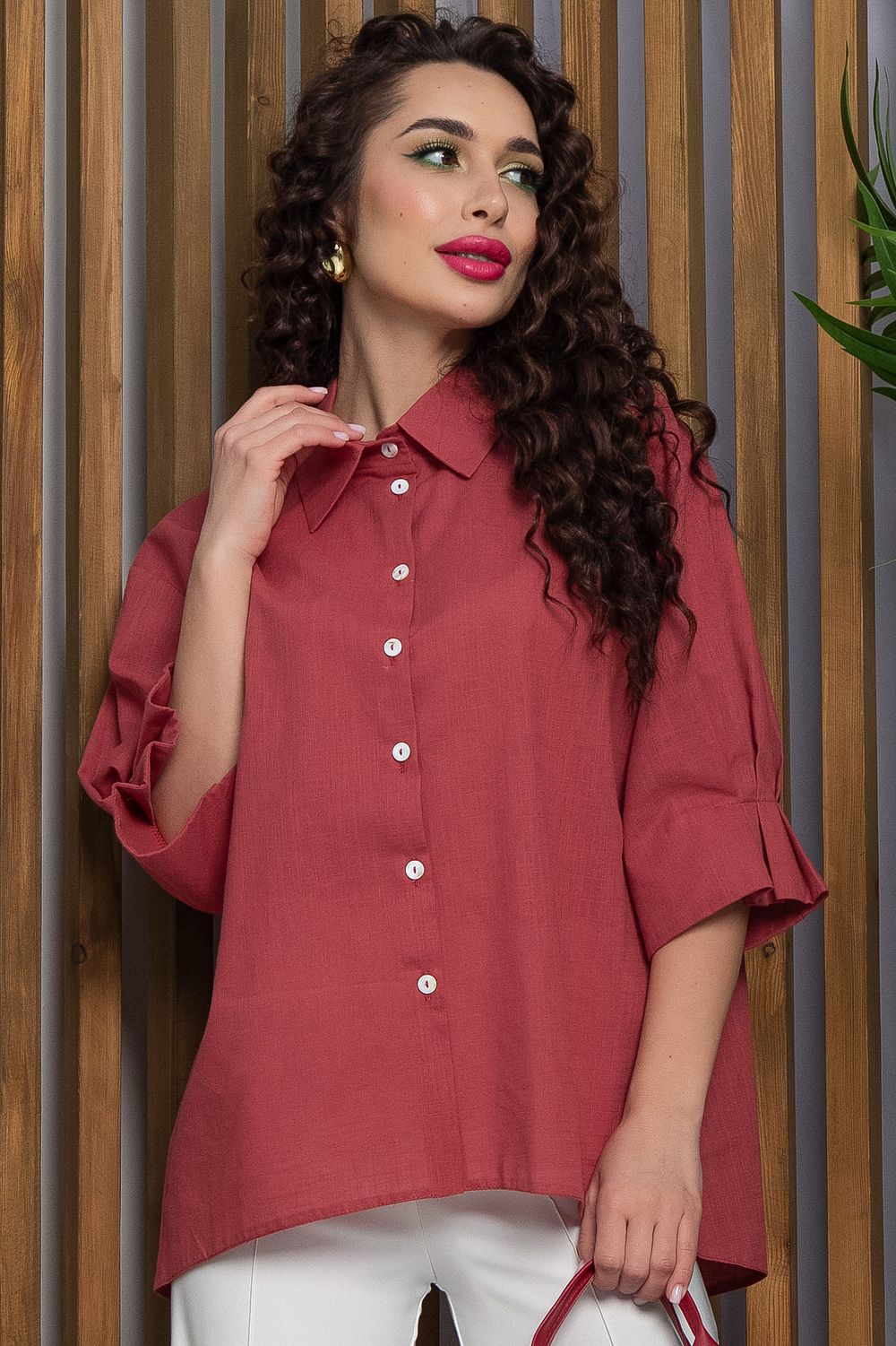 Блуза Ясмина (терракот) Б13305-5М LT Collection