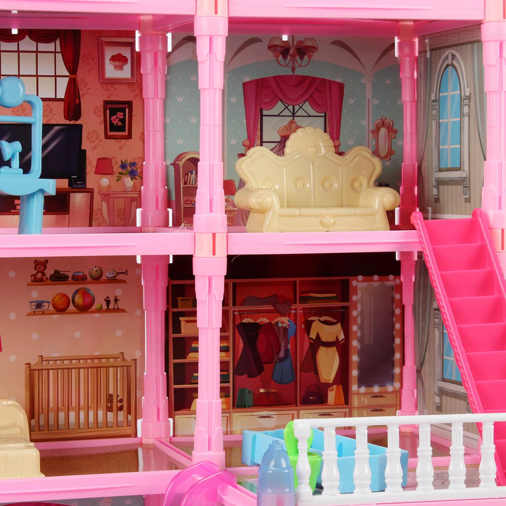 Дом для куклы, коробка 636-7