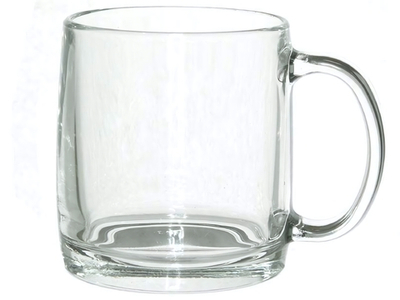 Кружка 380мл Нордик прозрачная (01078)