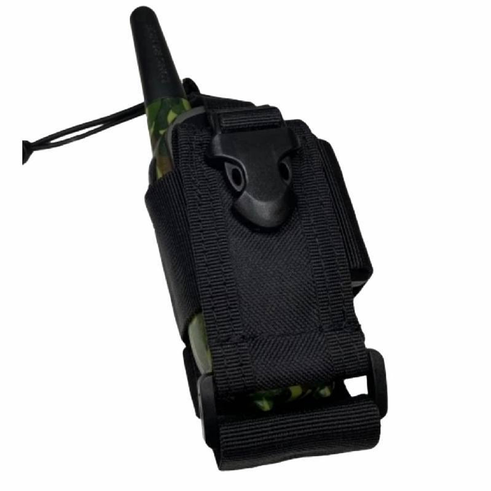 Тактический подсумок под рацию черный