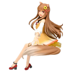 Фигурка Good Smile Company FuRyu Noodle Stopper Spice And Wolf Holo Sunflower