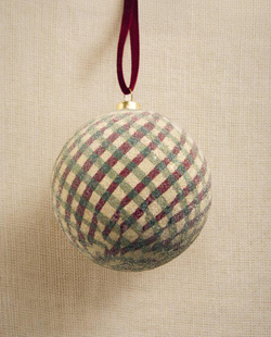 ZARA HOME ЁЛОЧНОЕ УКРАШЕНИЕ "ШАР С УЗОРАМИ, РАЗНОЦВЕТНЫЙ