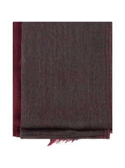 MALO Шарф  - бордовый