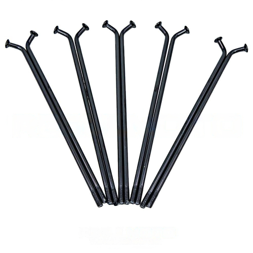 Спицы колеса 19"х203х3,5мм Seven Medalist, 10 шт. черные без гаек