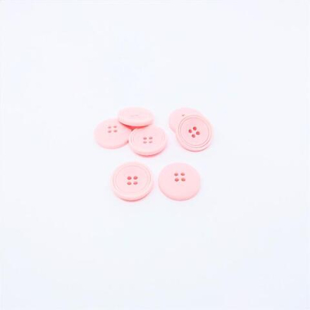 Пуговицы №29/29, 4пр., 15мм, цв.розовый (CB 3608)