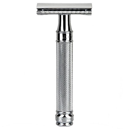 Т-образная бритва (станок) Edwin Jagger DE89KN14BL, хром