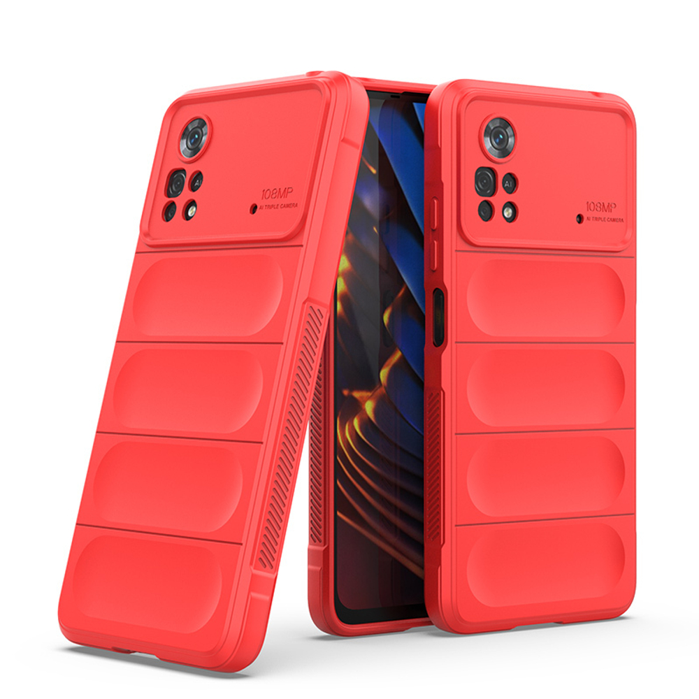 Противоударный чехол Flexible Case для Xiaomi Poco X4 Pro 5G