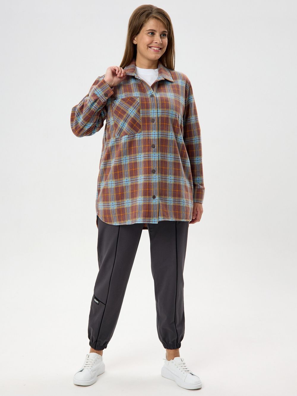 Рубашка Мускат-1 Виотекс КОРИЧНЕВЫЙ