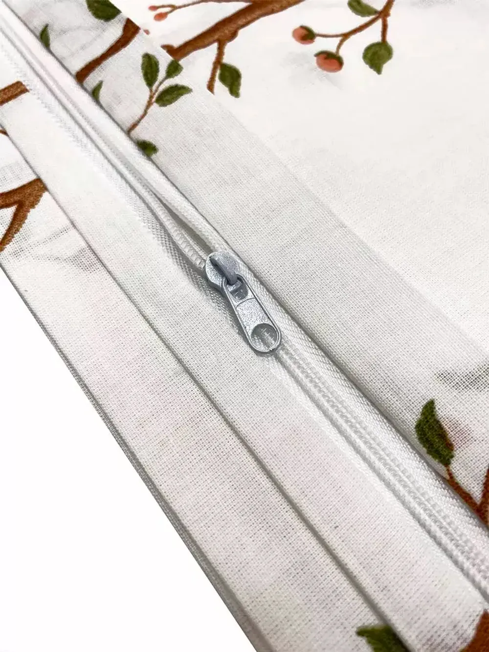 Наволочка комплект 2шт перкаль Сказка "Белки" 70x70 см на молнии