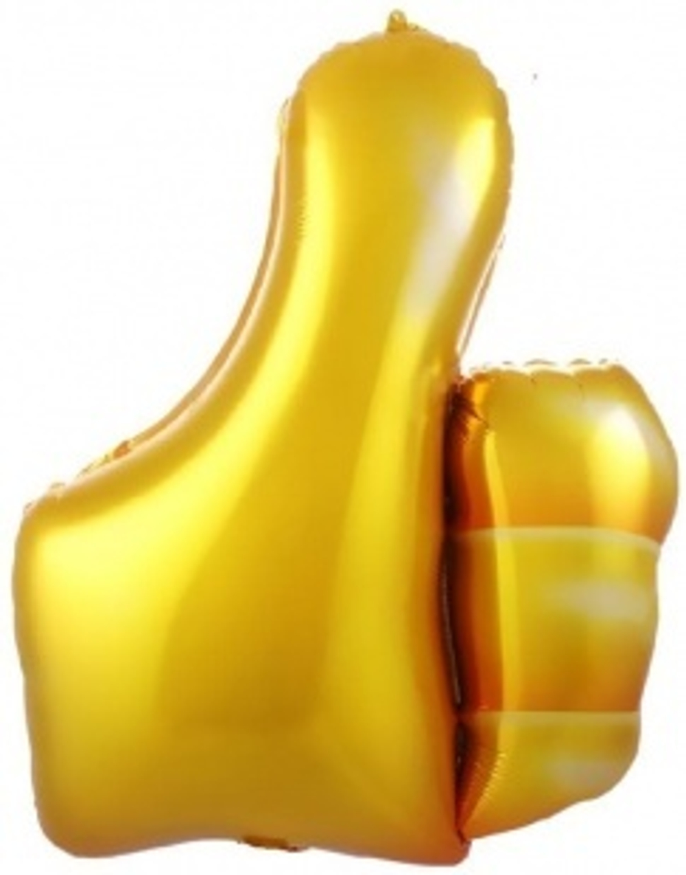 Шар (33""/84 см) Фигура, Лайк, Золото, 1 шт. 4п. Ж14