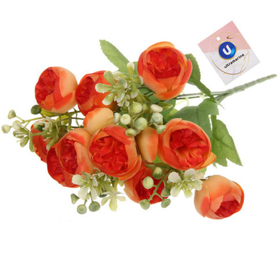 Искусственные цветы «Летнее вдохновение» Пионы 30см цвет персиковый