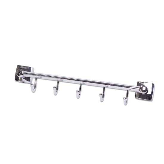 Крючки на планке 5 шт. Besser BS 8822 (35,5х6,5х6,5 см) из нержавеющей хромированной стали