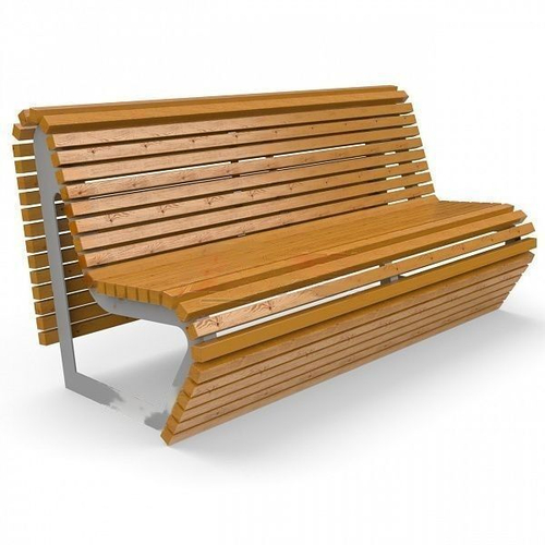 Скамья со спинкой