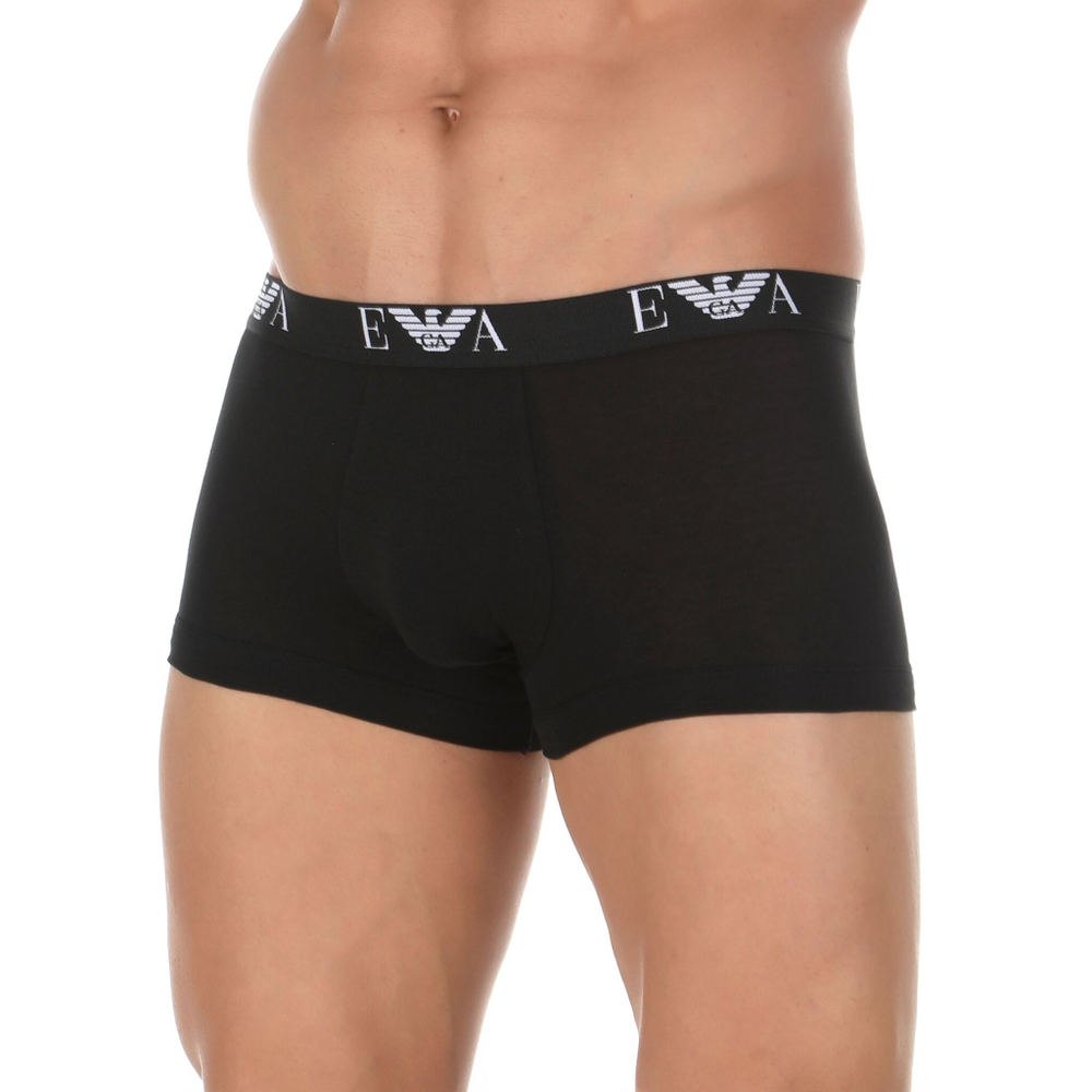 Набор из 2 черных трусов-боксеров Emporio Armani (Размер: XXL) (Цвет: черный)