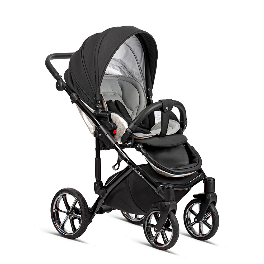 Коляска Tutis 2 в 1 Viva Life Majestic New 2020 №041 Silver (Серый)