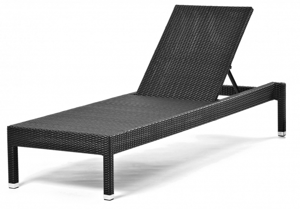 Шезлонг-лежак плетеный Tagliamento GS925, антрацит