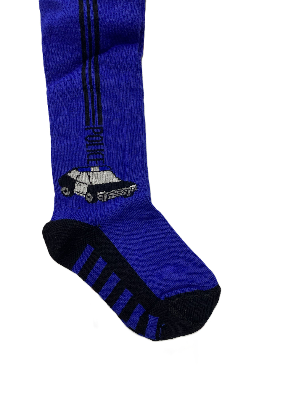 Колготки на мальчика лампас с машинкой из 80% х/б на рост 104-110 см