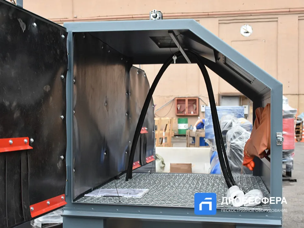 Пескоструйная камера NowAG A-120PF с фильтром