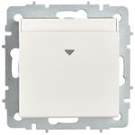 BRITE Выключатель карточный 30А ВС10-1-8-БрЖ жемчуг IEK