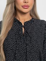 Блуза Анастейша (черная) Б15072-18М LT Collection