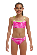 Купальник FUNKITA Girl's Pink Caps