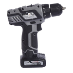 Аккумуляторная дрель-шуруповерт ИНТЕРСКОЛ ДА-18ЭР, 18 В, 1400 об/мин, C 2 АКБ 2 Ач+ USB адаптер ЗУ (436.2.2.15)