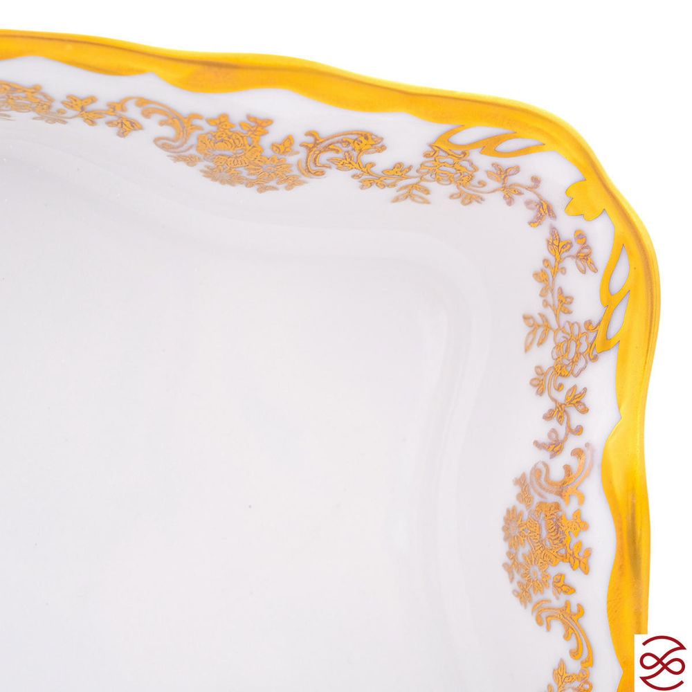 Салатник квадратный Queen's Crown Кастел 19 см