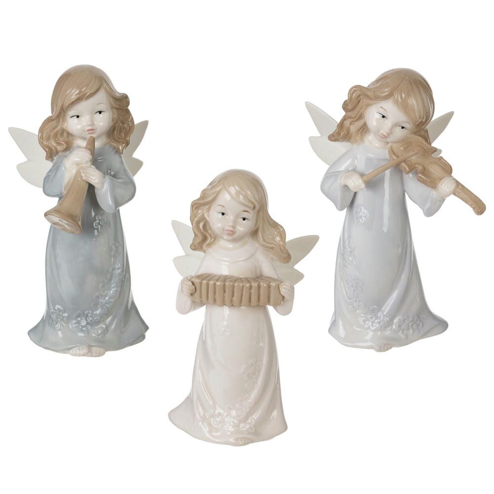 GAEM Фигурка декоративная "Ангел", L12 W11 H16,7 см, 3в.