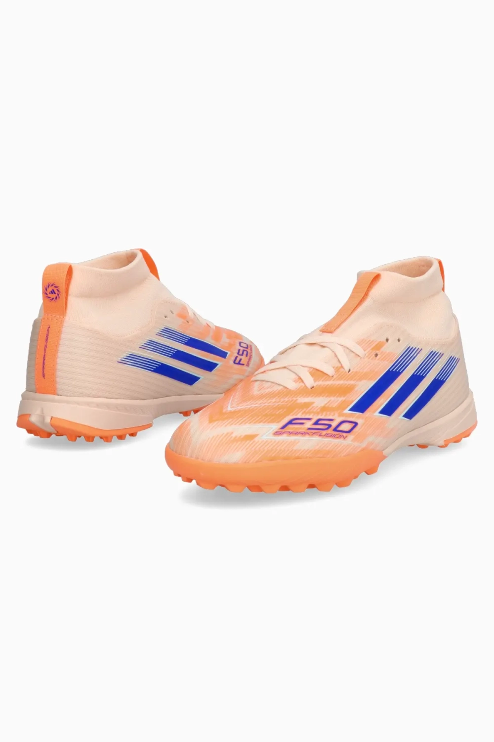 Сороконожки adidas F50 League Mid TF Junior - оранжевый