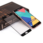 Защитное стекло для Samsung Galaxy A5 (2016) на полный экран, 009288 Белый