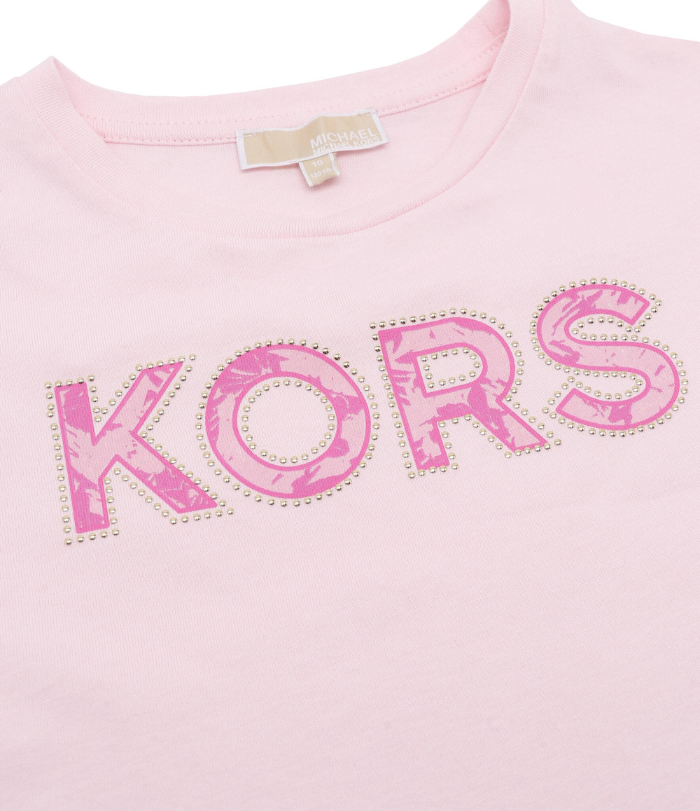 Футболка Michael Kors KIDS - розовый(R30083)