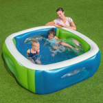 Детский надувной бассейн Bestway 51132 (168x168x56 см) с окошками