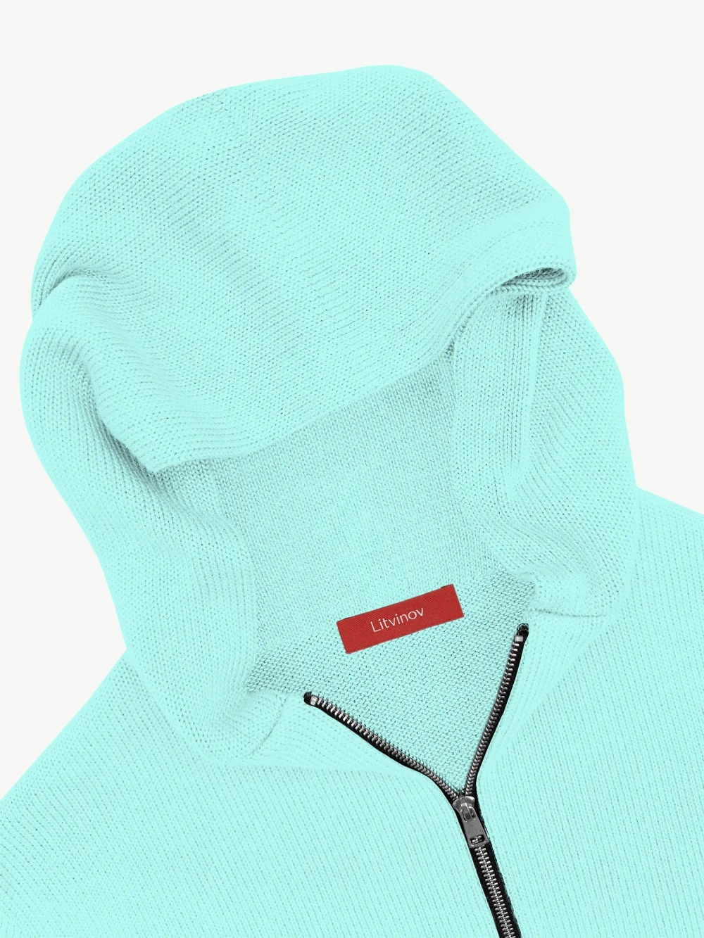 Толстовка на замке из хлопка