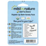 Mild By Nature, Sierra Bees™, органические бальзамы для губ, ассорти, 4 шт. по 4,25 г (0,15 унции)