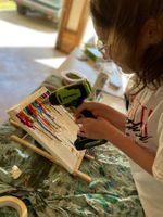 Аккумуляторный строительный фен Greenworks, G24HG, 3400207,24v, без АКБ и ЗУ