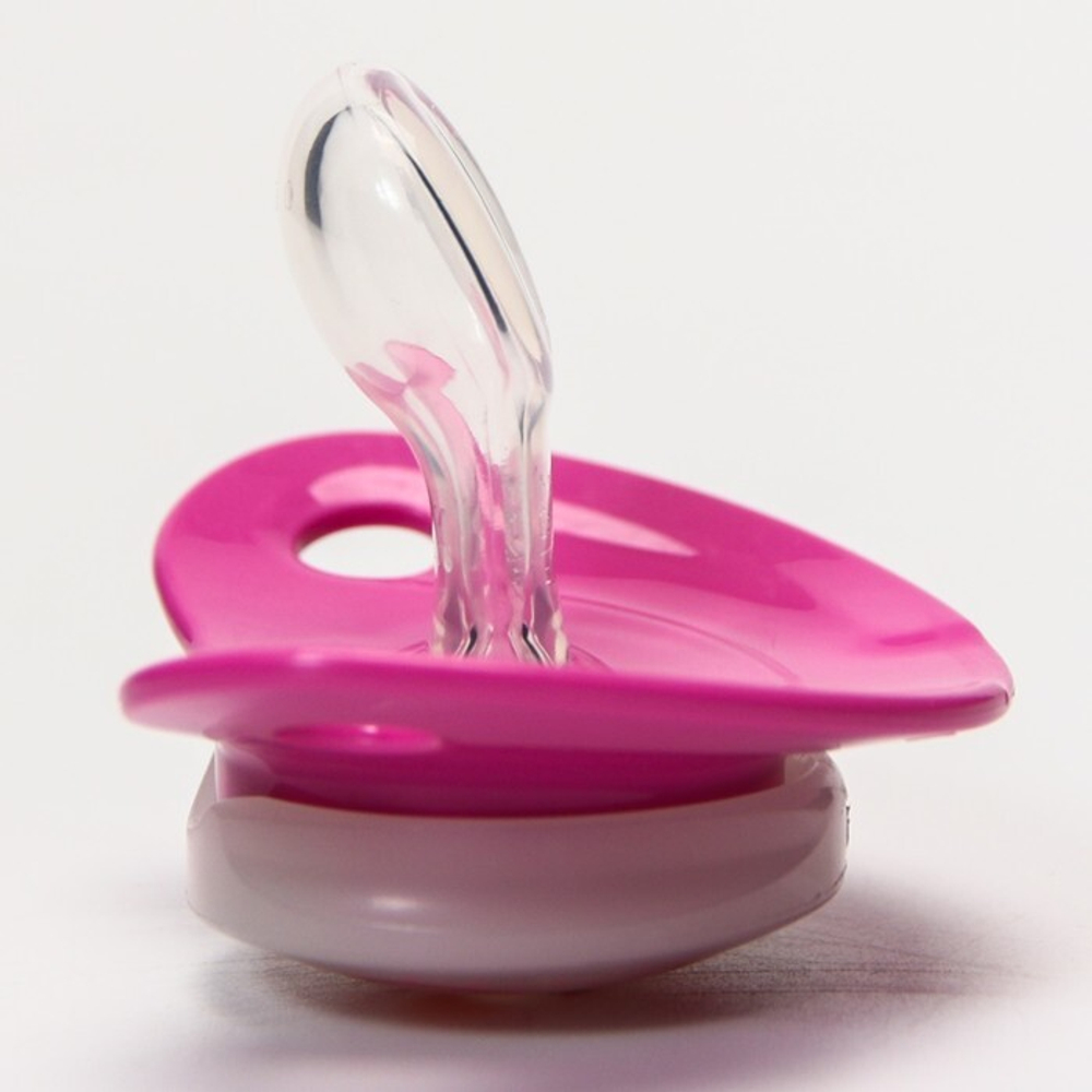 7454833 Соска-пустышка ортодон., силикон, от 0 мес., NIGHT&DAY, в контейнере «Мышка»