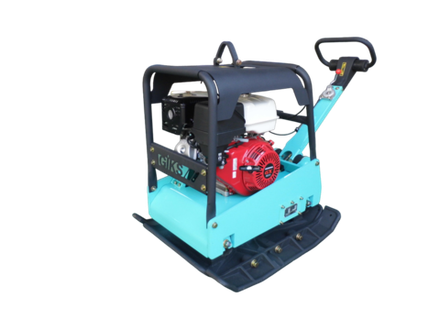 Виброплита реверсивная GIKS PHC-300H гидравлика - [300 кг / 40 кН / Honda GX390] ручной старт