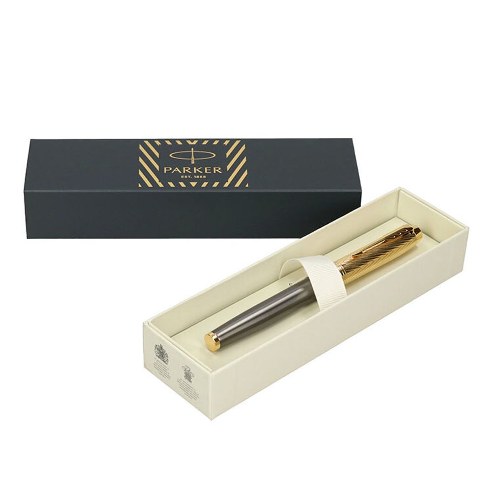 Ручка роллер Parker IM Premium Pioneers T329 Arrow Grey (2200955) 3