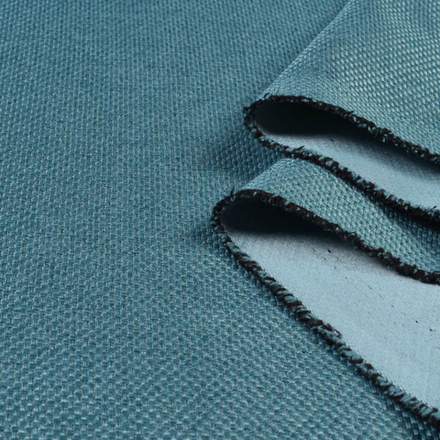 Блэкаут рогожка сине-бирюзовая оптом. 818-19