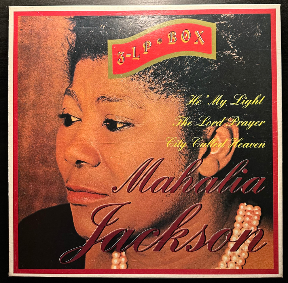 Mahalia Jackson - Mahalia Jackson 3LP (Европа 1984г.)