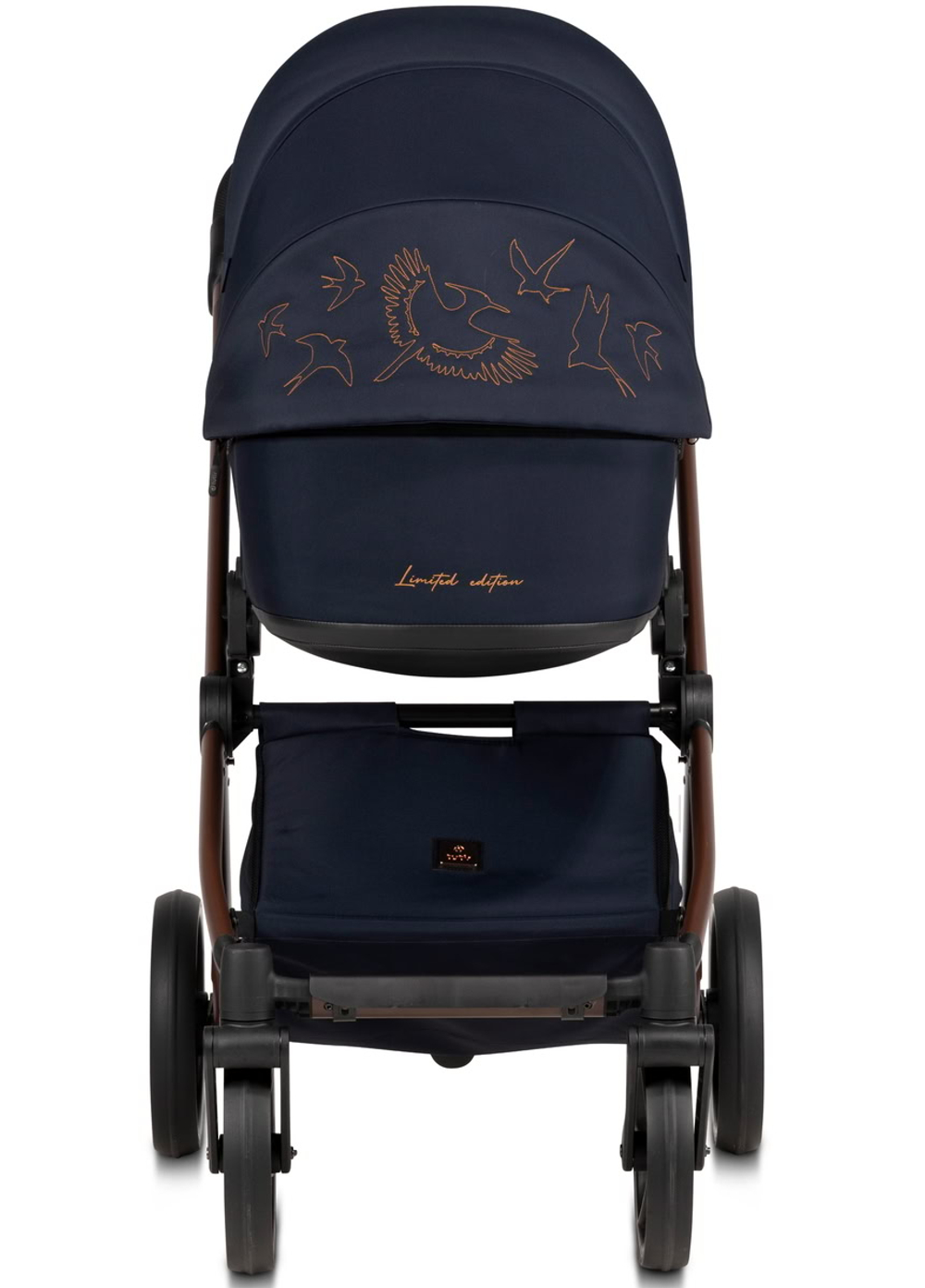 Детская коляска Tutis Mio 3 Plus Limited New 3 в 1 с автокреслом Beno Black 1622015 Midnight Swallow