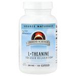 Source Naturals, L-теанин, 200 мг, 120 капсул