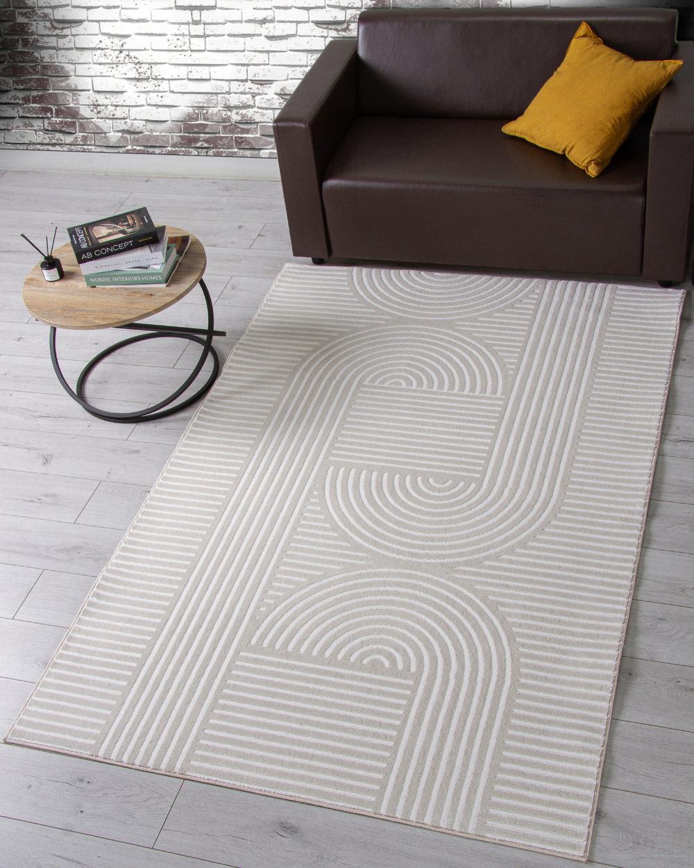 Ковер F537 - CREAM - Прямоугольник - коллекция MONBLAN, цена за М2