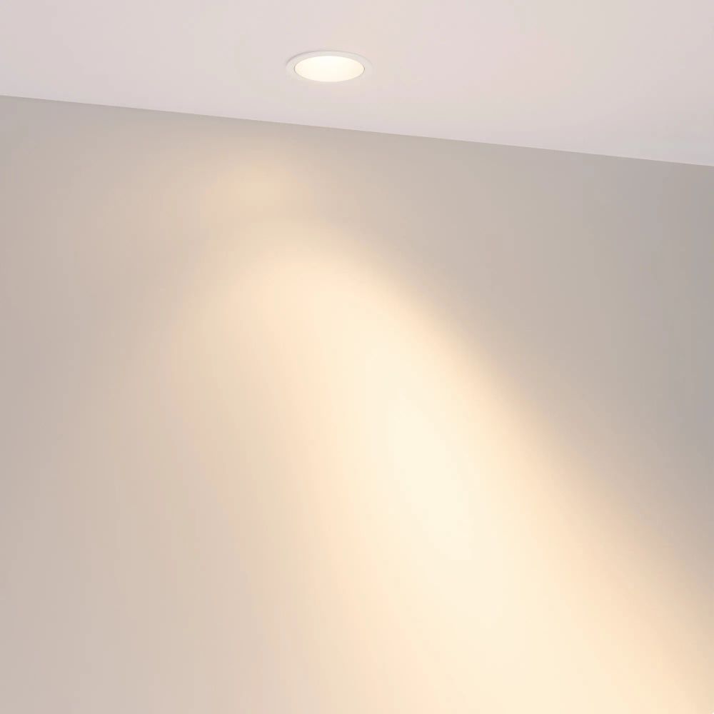 Светильник MS-ARADO-BUILT-R55-7W Warm3000 (WH-WH, 24 deg, 230V) (Arlight, IP20 Металл, 5 лет) 059103