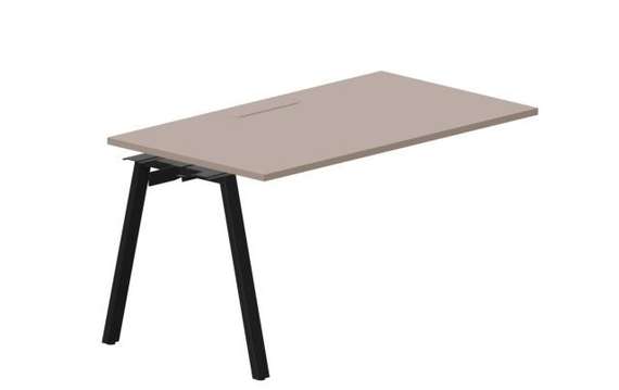 стол Arena 1380х780х750мм (меламиновый аутлет) - приставной элемент